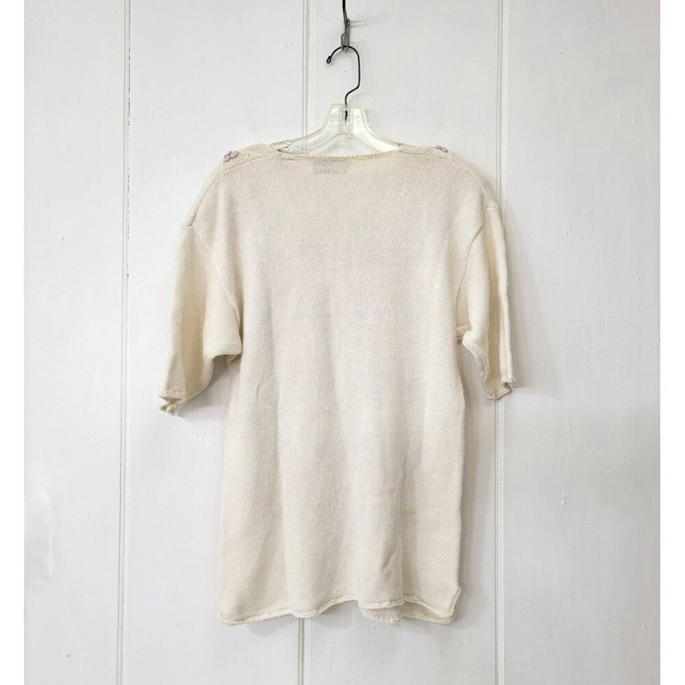 Vintage Celina Yang Hand Knit Cottagecore Sweater - Picture 2 of 5